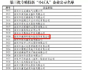喜讯丨2025新澳门免费原料网荣获专精特新“小巨人”称号
